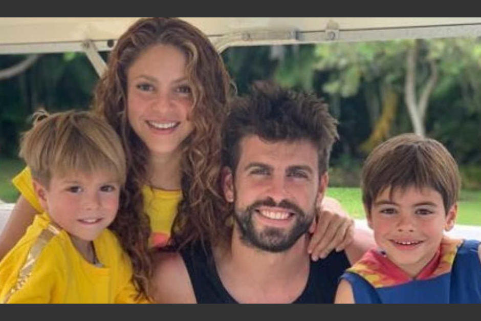 Shakira y Gerard Piqué tienen dos hijos. (Foto: Instagram)