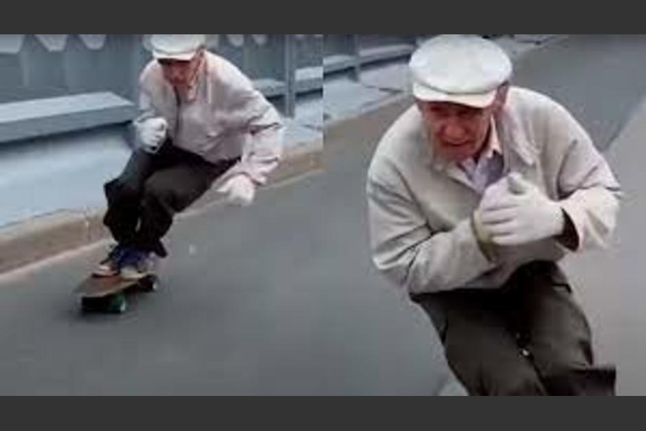 El hombre de 73 a&ntilde;os ha practicado este deporte desde 1981. (Foto: captura de pantalla)