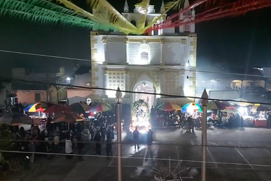 El municipio de Cantel tambi&eacute;n celebra su fiesta patronal el 15 de agosto en honor a la Virgen de la Asunci&oacute;n. (Foto: captura de video)&nbsp;