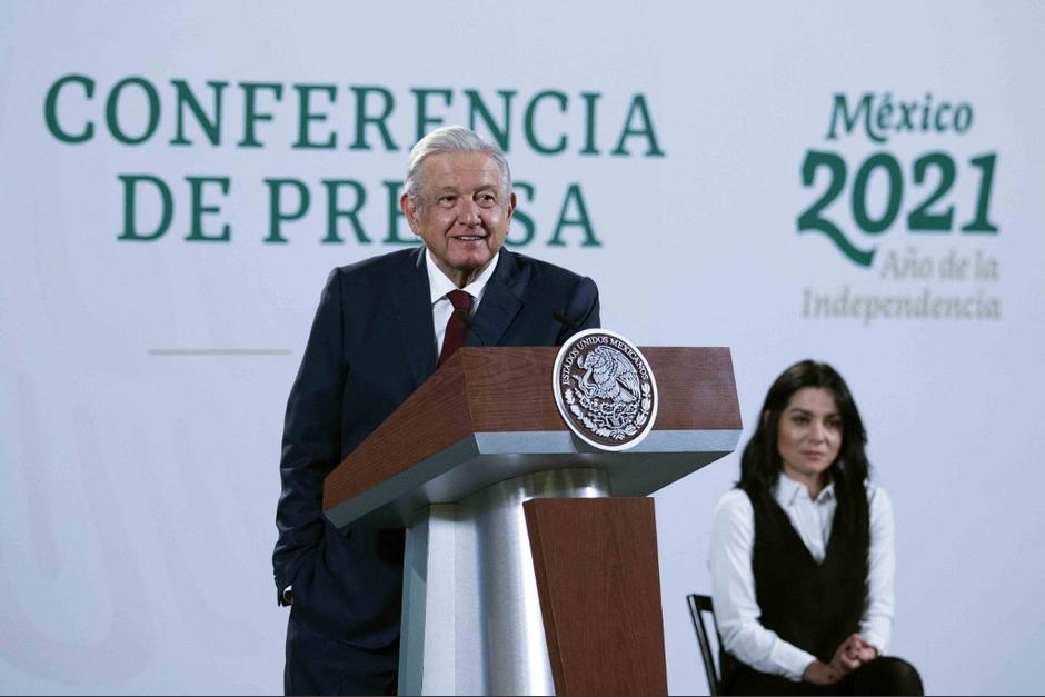 El presidente de México ha vuelto una tradición poner canciones durante sus conferencias. (Foto: AFP)&nbsp;