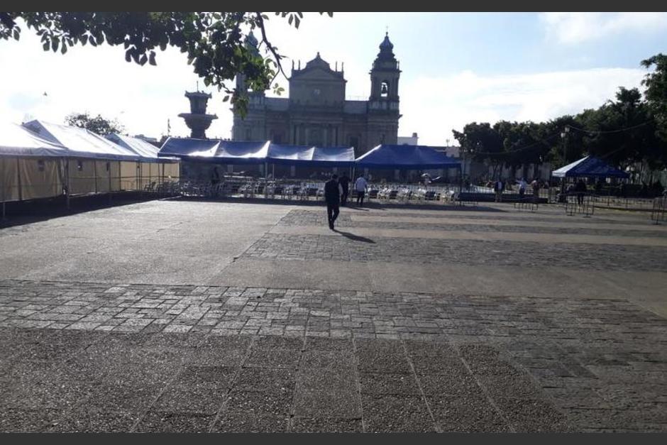 El próximo viernes 20 de agosto se habilitará un centro de vacunación en la Plaza de la Constitución. (Foto: MSPAS)