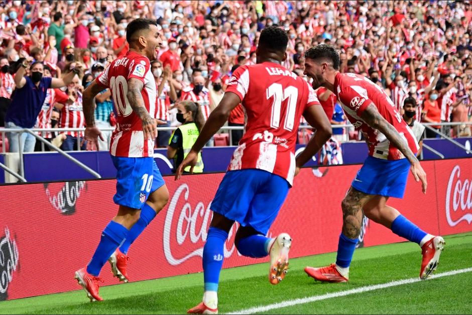 El Atlético de Madrid consiguió una importante victoria en casa. (Foto: AFP)&nbsp;