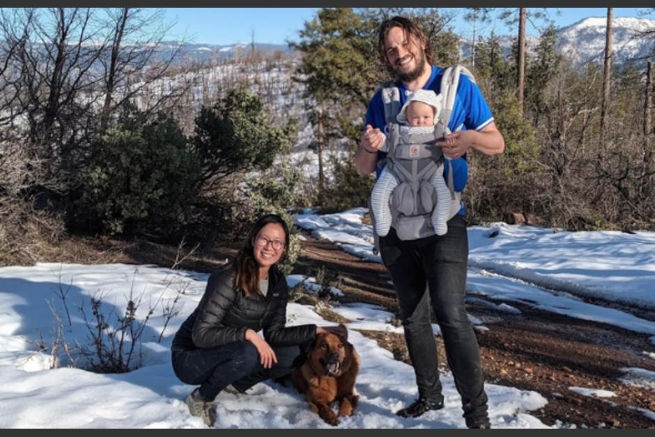 Autoridades localizaron a la pareja junto a su hija y su mascota en una zona remota conocida como el "Bosque del Diablo". (Foto:&nbsp;Courtesy of Steven Jeffe)