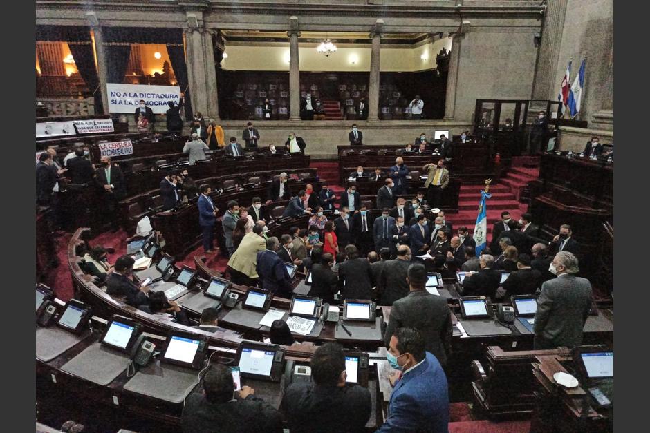 La Junta Directiva buscó acuerdos con jefes de bloques, pero no los alcanzó. (Foto: Wilder López/Soy502)