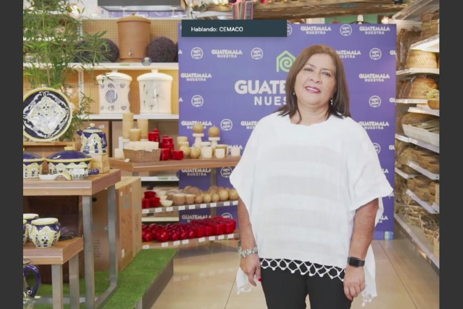 Mayra Lemus, co-fundadora Guatemala Nuestra.&nbsp;(Fotograf&iacute;a cortes&iacute;a: Cemaco)