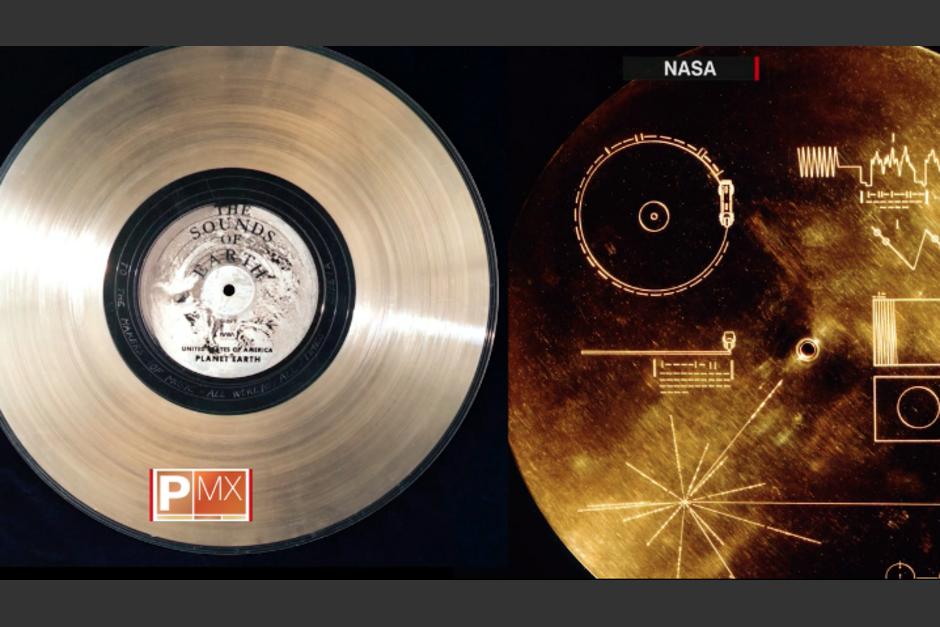 Los mensajes fueron guardados en discos. (Foto: captura de pantalla)