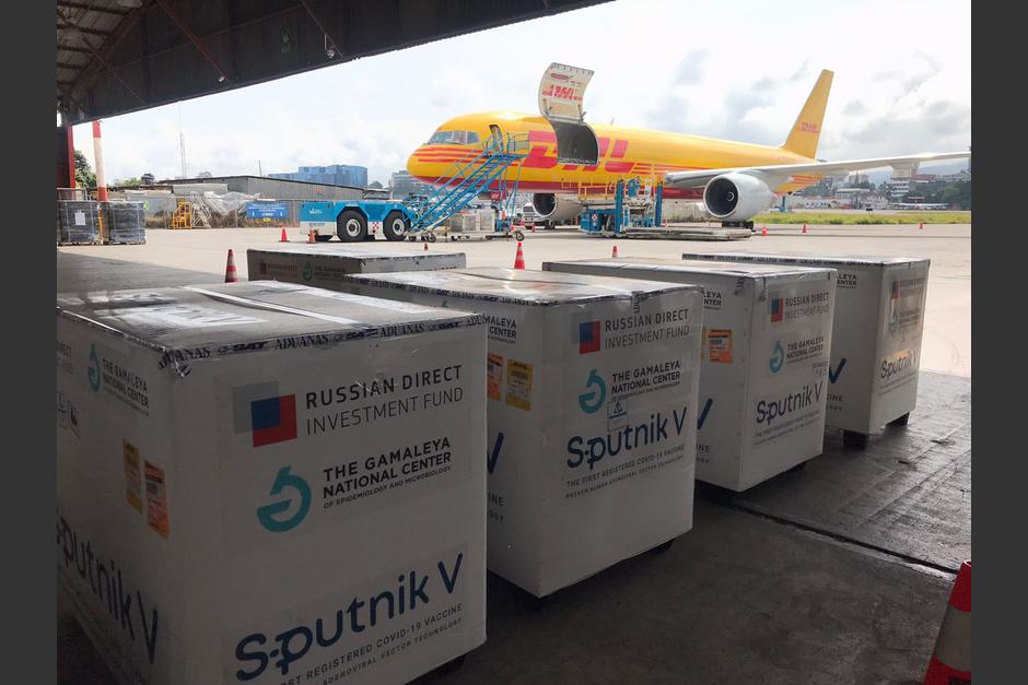 Las dosis llegaron al país la mañana de este martes 31 de agosto. (Foto: MSPAS)&nbsp;