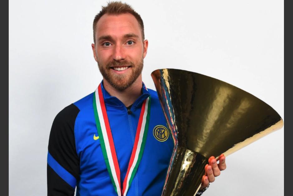 Christian Eriksen regresa a los entrenos con la Selecci&oacute;n de Dinamarca. (Foto: AFP)