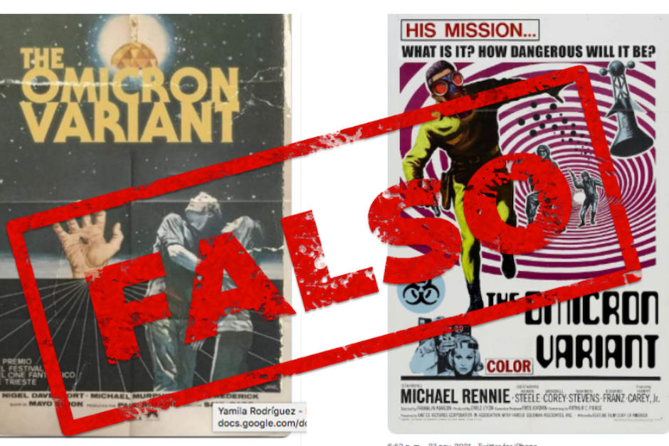 Película variante Omicron. (Foto: AFP Factual)