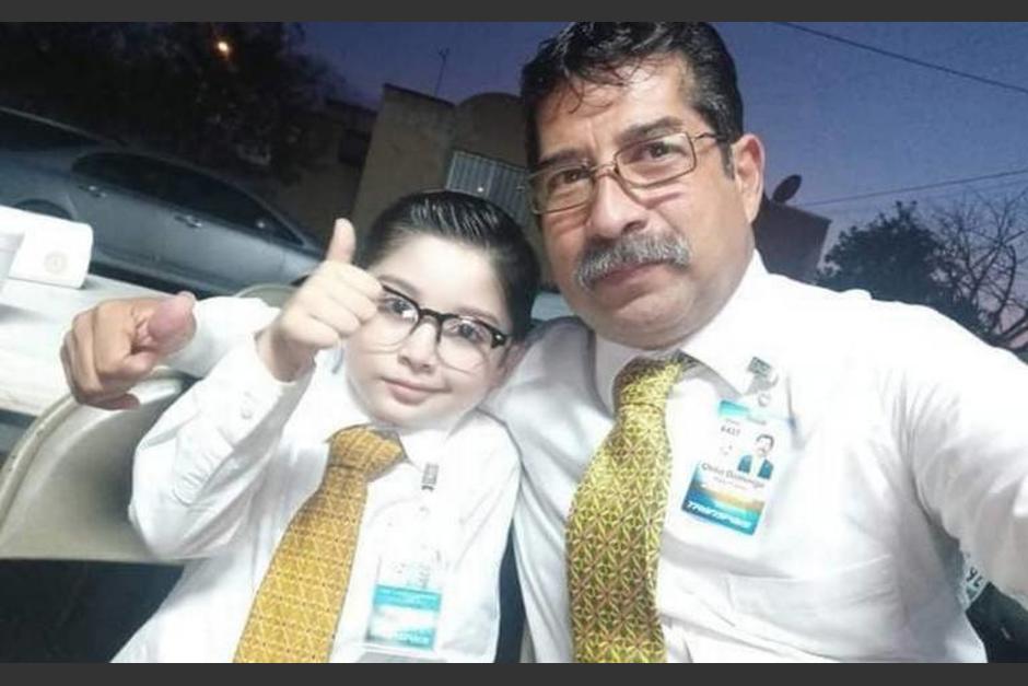 El nieto de un operador de buses fue sorprendido por la tem&aacute;tica de la fiesta de cumplea&ntilde;os de su hijo. (Foto: Mitzy Vald&eacute;s)