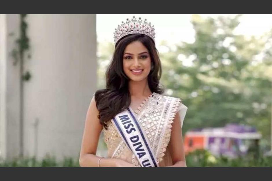 Miss India obtuvo el triunfo de Miss Universo 2021. (Foto: redes sociales)