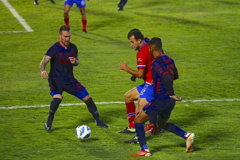 Municipal anot&oacute; 1-0 ante Xelaj&uacute; y se viene con la ventaja. (Foto: Nuestro Diario)