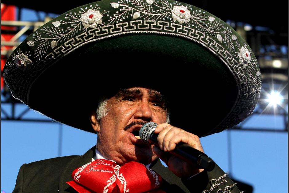 Vicente Fernández falleció el 12 de diciembre, una fecha muy especial para millones de mexicanos. (Foto: AFP)