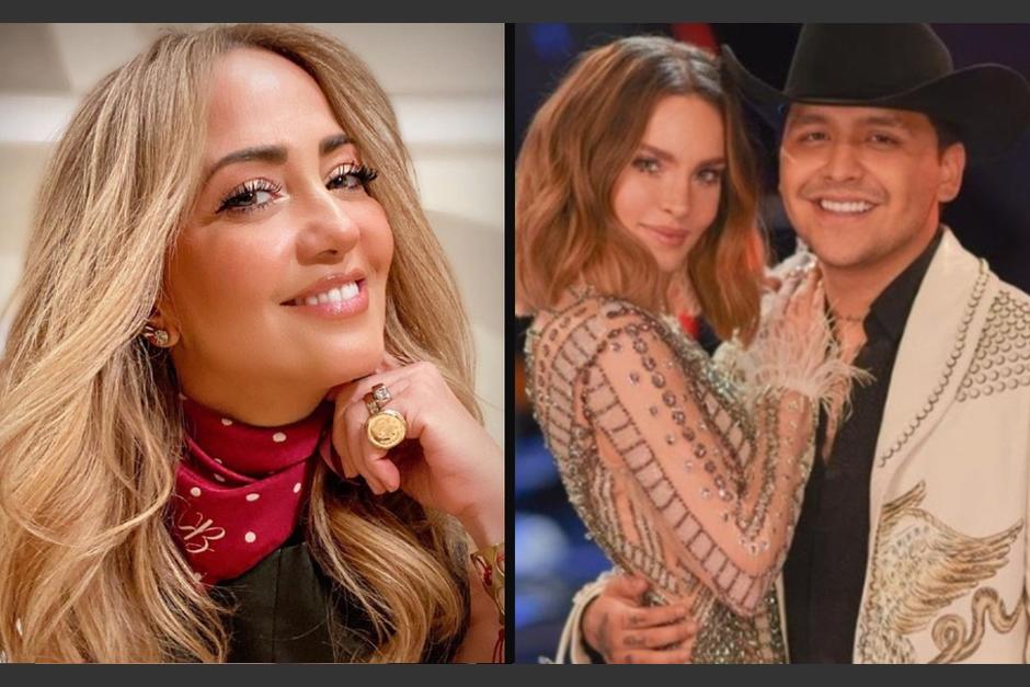 La conductora dio su punto de vista sobre la probable boda entre ambos artistas. (Foto: Milenio)