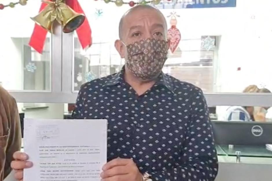 El diputado Aldo D&aacute;vila present&oacute; dos denuncias este 20 de diciembre.