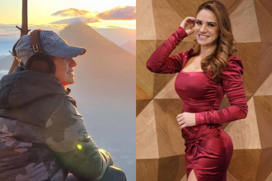La presentadora radicada en El Salvador se enamoró del volcán Acatenango en Guatemala. (Fotos: Instagram)