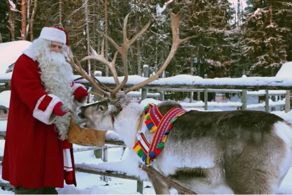 Los principales ayudantes de santa para dejar los regalos podr&iacute;an ser hembras. (Foto: Santa Televisi&oacute;n)