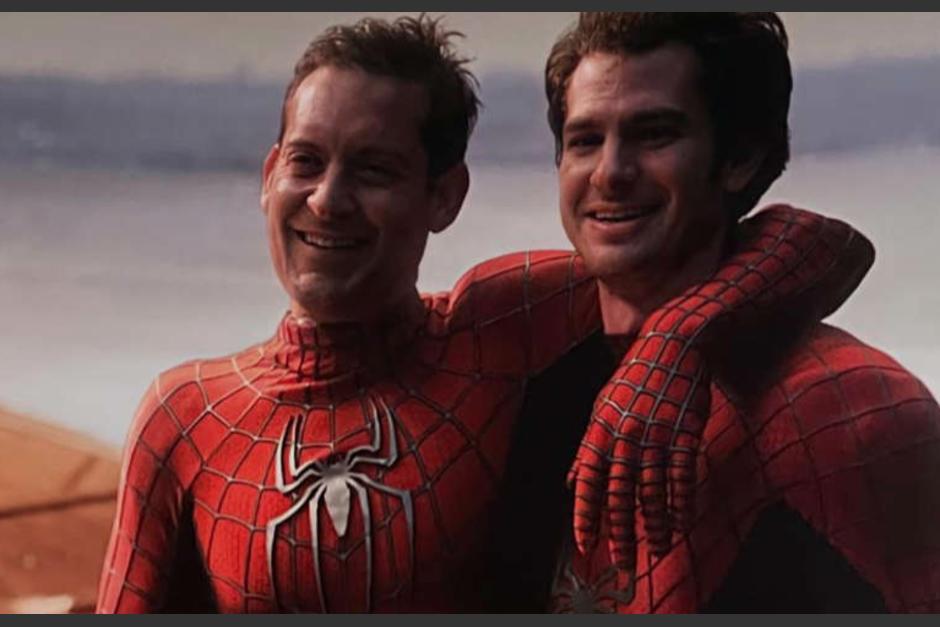 &nbsp;Spider-Man No Way Home reunió a tres generaciones del Hombre Araña. (Foto: Captura de pantalla)