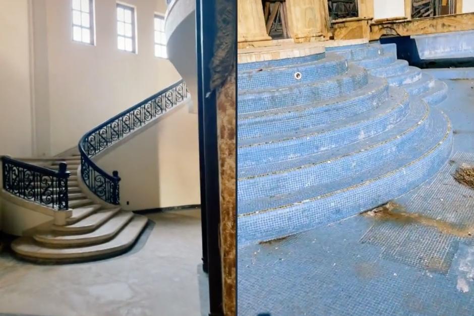 La mansi&oacute;n que fue propiedad de Luis Miguel est&aacute; abandonada en Acapulco. (Fotos: captura de pantalla)&nbsp;