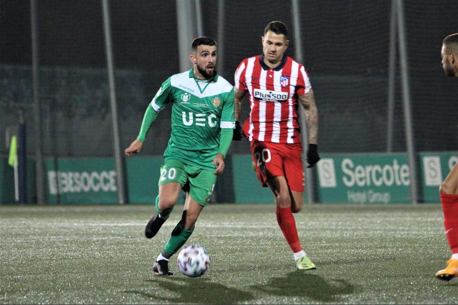 El equipo de la Segunda B eliminó al líder de LaLiga que no tuvo remates a la portería en los 90 minutos. (Foto: Cornellá)