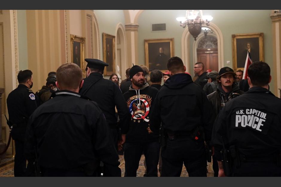 La protesta se salió de control en Estados Unidos. (Foto: AFP)&nbsp;