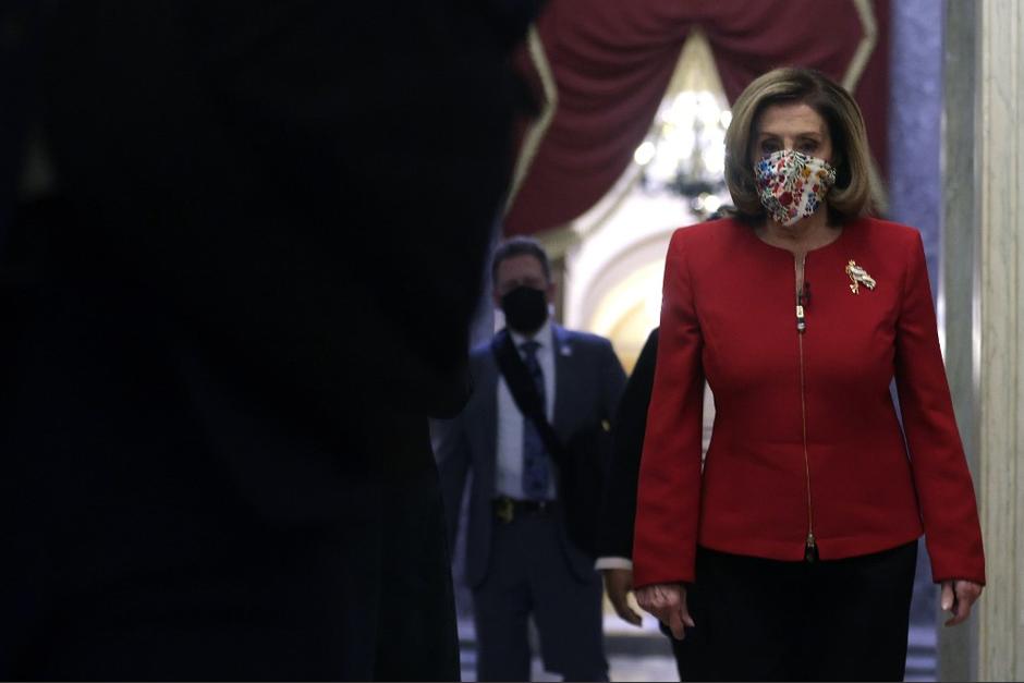 Nancy Pelosi&nbsp;dice que Congreso tomar&aacute; "medidas" si Trump no renuncia voluntariamente. (Foto: AFP)&nbsp;