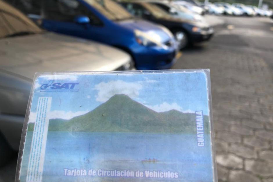 Estos son los pasos para reponer tu tarjeta de circulación en caso de pérdida o robo. (Foto: Archivo/Soy502)