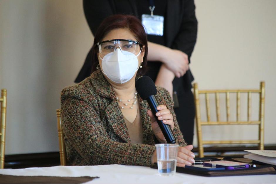 La directora de la Diaco, Silvia Escobar fue destituida confirmaron fuentes oficiales. (Foto: Archivo/Soy502)&nbsp;