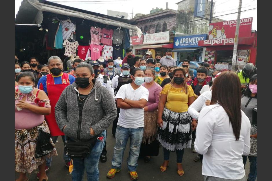 Los inquilinos de diversos mercados están en desacuerdo con las medidas de cerrar a las 2:00 de la tarde, debido al aumento de casos de Covid-19 en el país. (Foto: Facebook/Neto Bran)