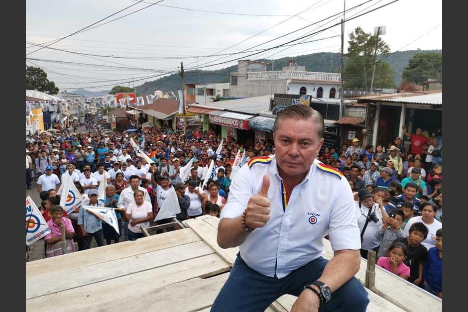 El Miércoles Santo del 2019, Mario Estrada, candidato a la presidencia por la UCN, fue capturado por la DEA en EE.UU. por conspirar para la importación de drogas y para el asesinato de opositores. (Foto: Facebook/UCN)