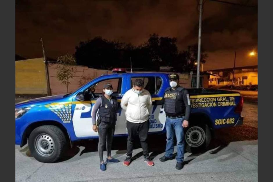 La PNC confirmó la captura del sospechoso del asesinato de Luz María López Morales. (Foto: PNC)&nbsp;