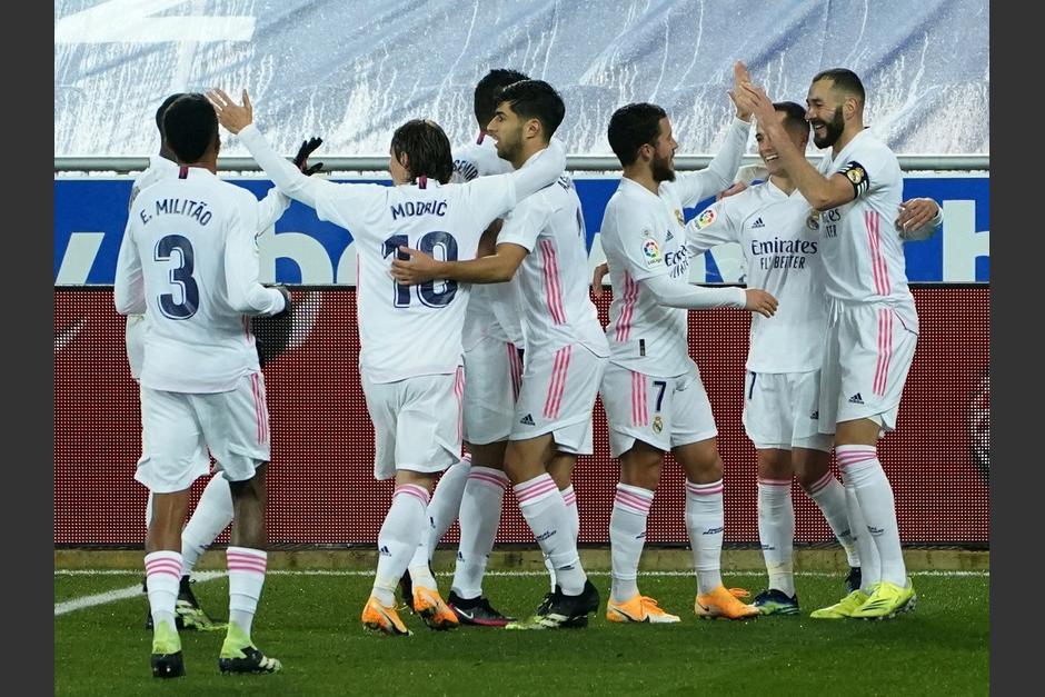 El Madrid goleó y superó sin problemas al Alavés en La Liga. (Foto: AFP)&nbsp;