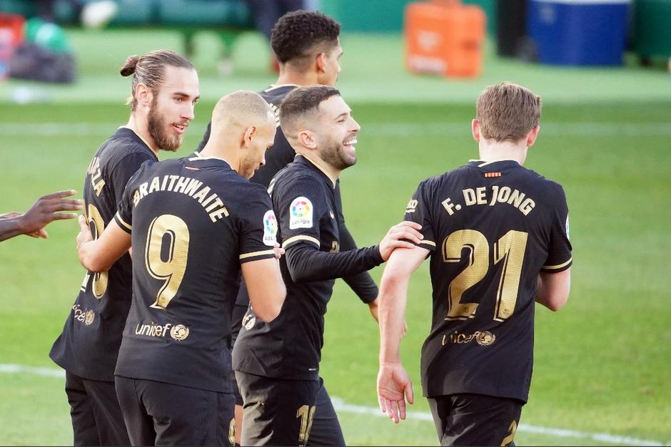 El Barcelona sufrió para ganar el partido. (Foto: AFP)&nbsp;
