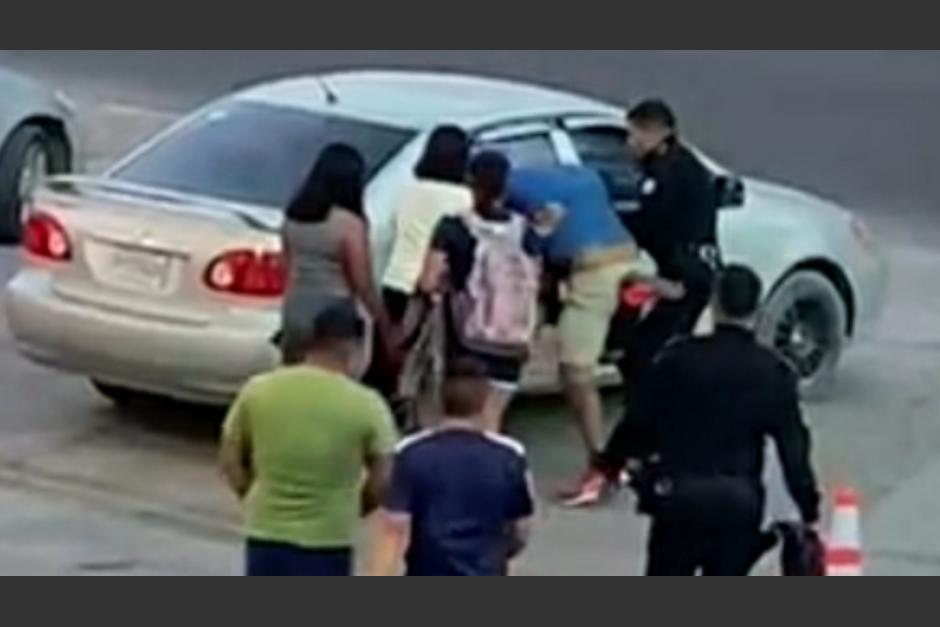 La Polic&iacute;a Nacional Civil confirm&oacute; la captura del agresor. (Foto: PNC)&nbsp;