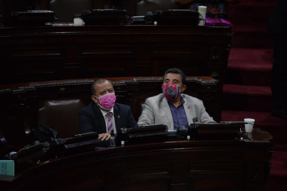Varios diputados se unieron al reclamo de Dávila. (Foto: Wilder López/Soy502)