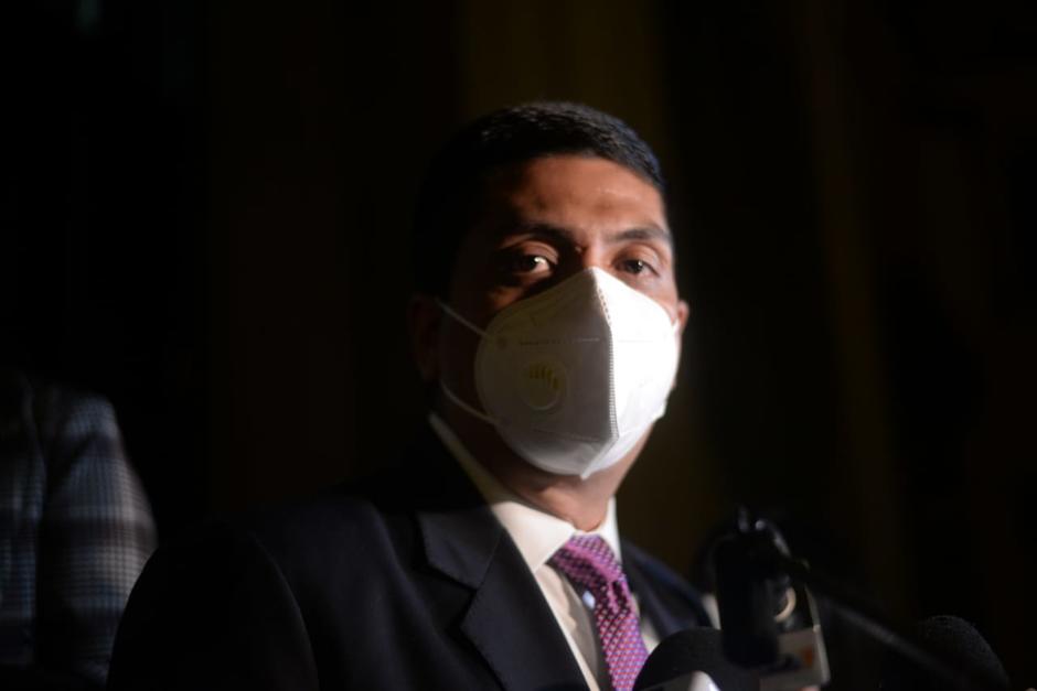 El abogado Mynor Moto fue electo por el Colegio de Abogados como magistrado titular de la CC y fue juramentado el 26 de enero por el Congreso. (Foto: Wilder López/Soy502)