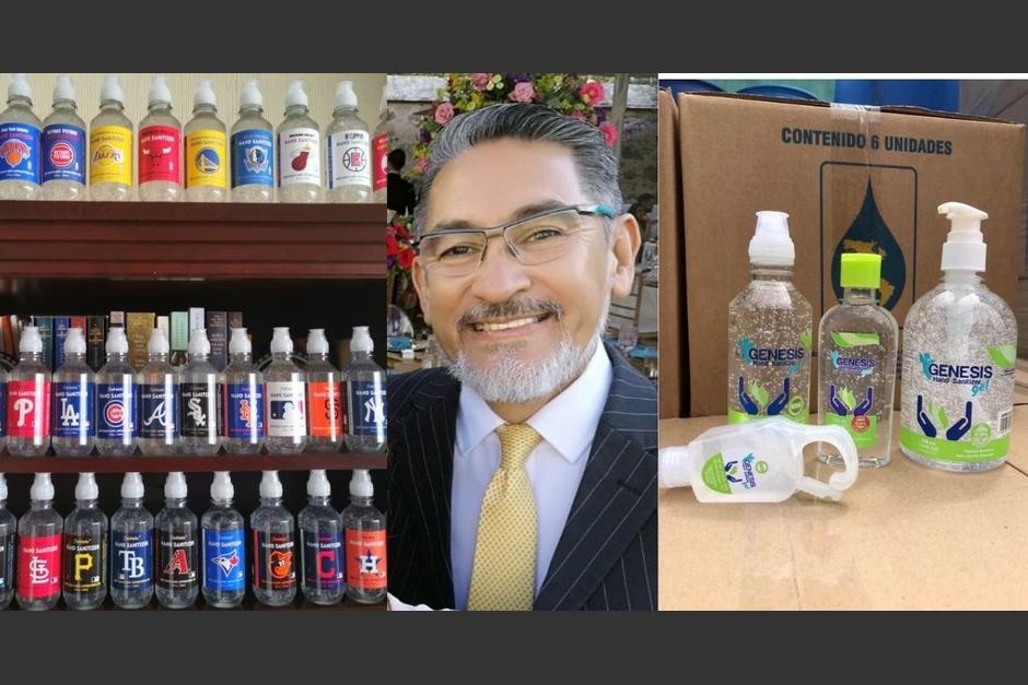 El alcohol en gel se vende en las tiendas oficiales de la NBA y la MLB. (Foto: Agexport)