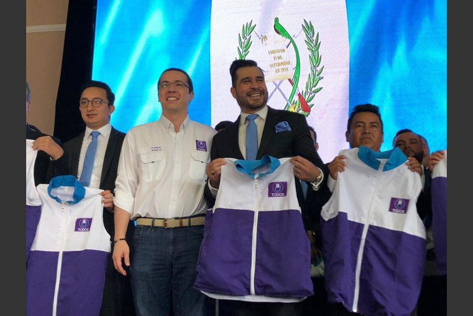 Neto Bran fue confirmado como Secretario General de la agrupación política de la que fue expulsado. (Foto: Facebook Todos)