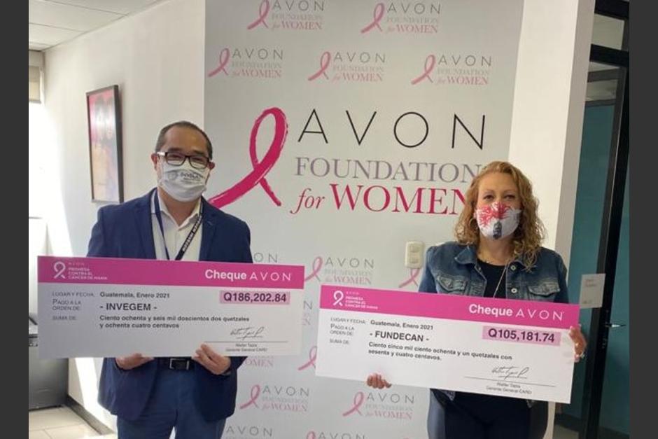 Avon está donando más de USD 300 mil en Centroamérica y República Dominicana para apoyar programas de prevención del cáncer de mama. (Fotografía cortesía: Avon)