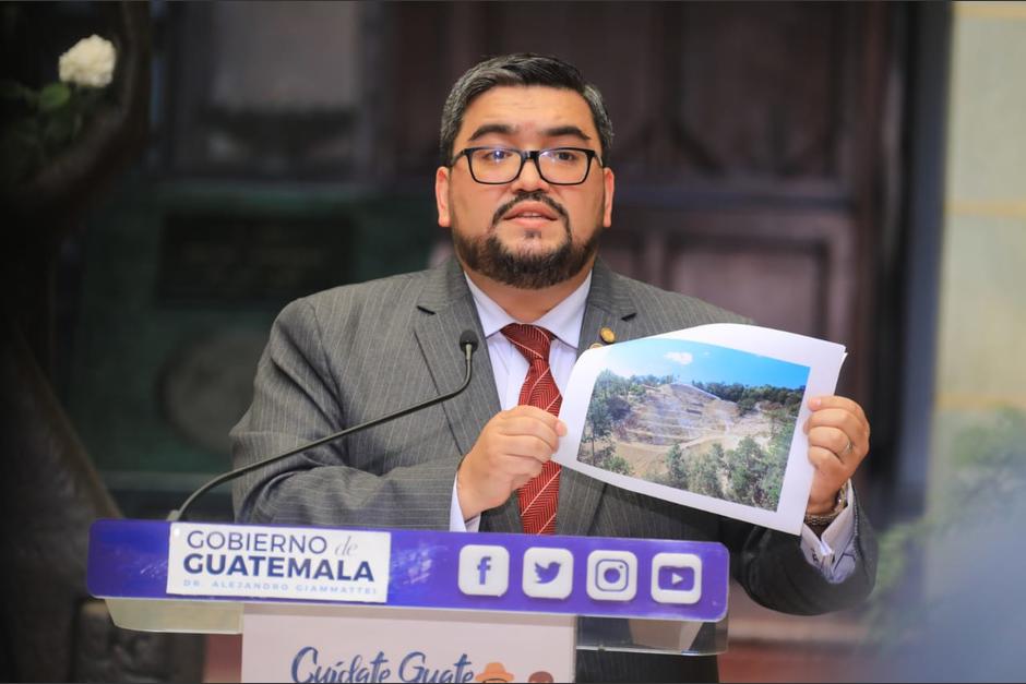 Despu&eacute;s de una diligencia realizada el fin de semana el MEM verific&oacute; la explotaci&oacute;n ilegal de una mina de oro en Chiquimula. (Foto: Presidencia)