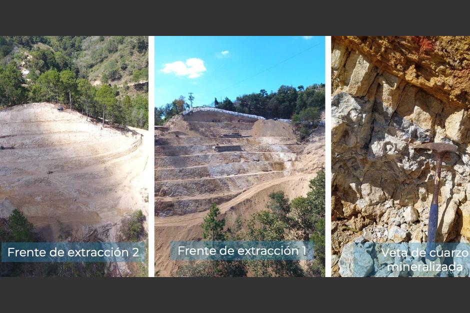 El MEM inform&oacute; la clausura de una mina donde se estaba explotando oro de manera ilegal en Chiquimula. (Foto: MEM)