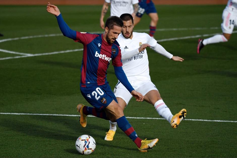 El delantero de Bélgica será baja de nuevo para el cuadro de Zidane. (Foto: AFP)&nbsp;