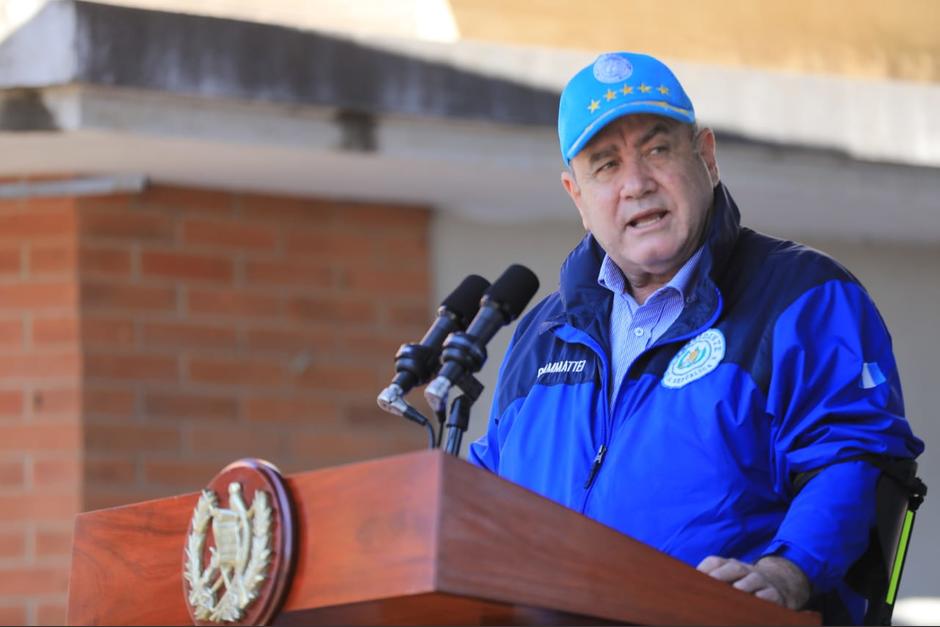 El presidente Alejandro Giammattei aseguró que consume Ivermectina para prevenir el Covid-19. (Foto: Presidencia)