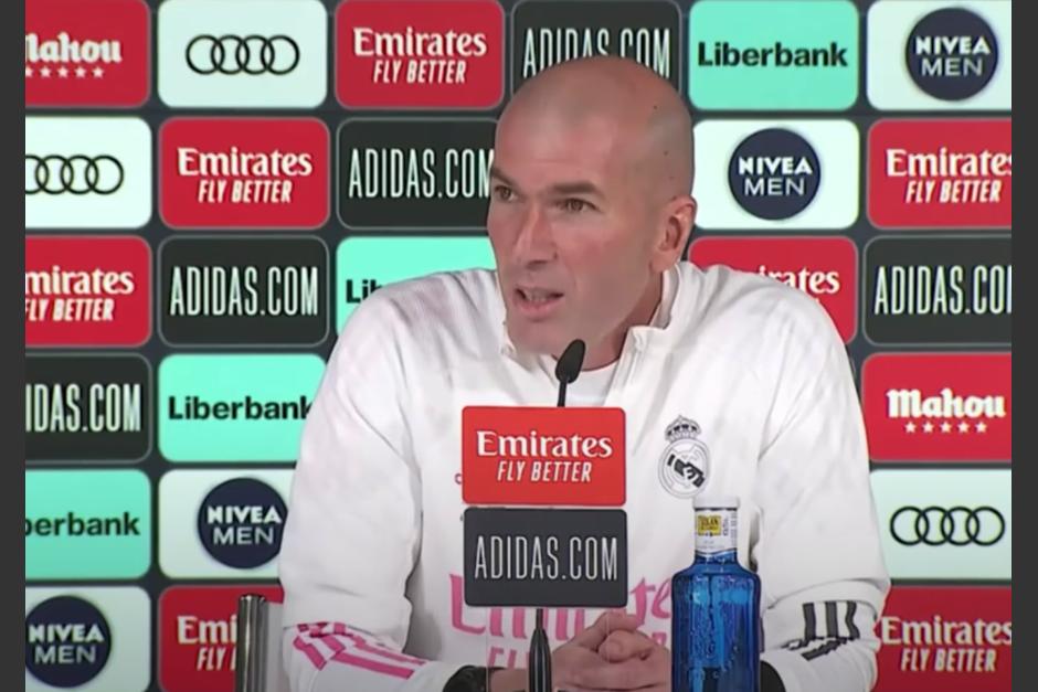 El entrenador del Real Madrid pidió respeto a su puesto y desmentir los rumores de su salida. (Captura Video)