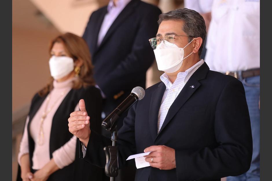 El hermano del presidente de Honduras fue declarado culpable de narcotr&aacute;fico en 2019. (Foto:&nbsp;@JuanOrlandoH/Twitter)