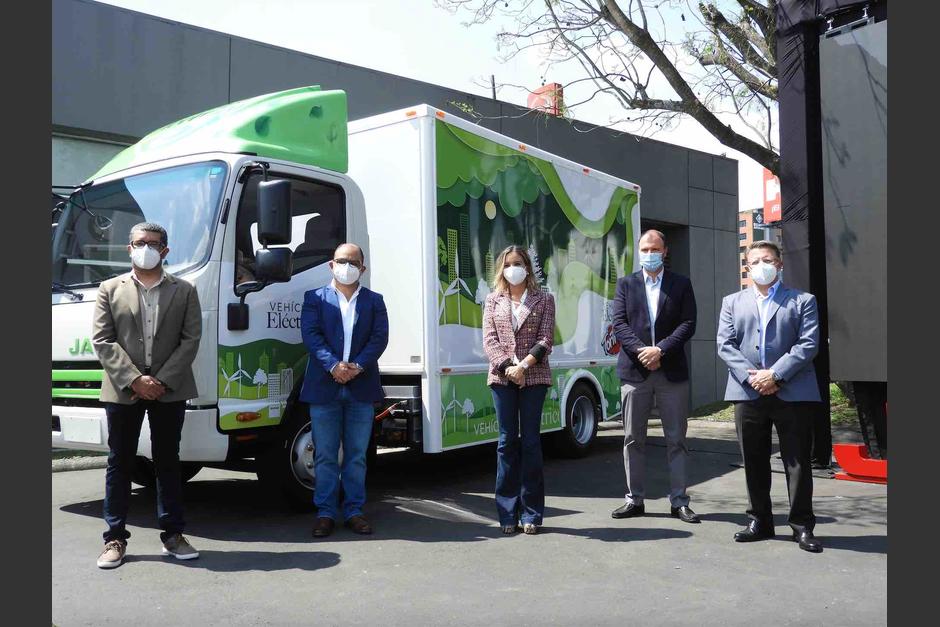 El nuevo camión eléctrico comercial JAC N55 de Grupo Codaca es la nueva apuesta ecológica con la que PepsiCo fortalece la sustentabilidad. (Fotografía cortesía: Grupo Codaca)