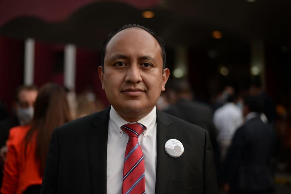 Fernando Chacón es el nuevo presidente del Colegio de Abogados y Notarios de Guatemala. (Foto: Wilder López/Soy502)&nbsp;