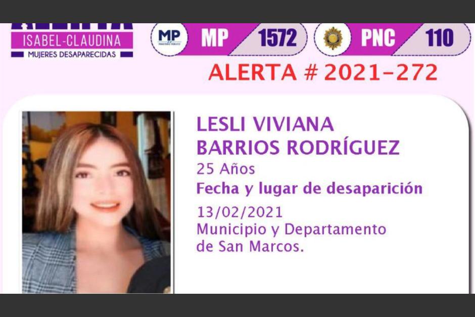 La alerta se activó el 13 de febrero. (Foto: captura pantalla)&nbsp;