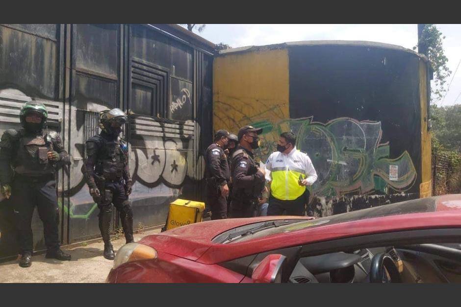 El alcalde de Mixco publicó fotografías del hecho. (Foto: Neto Bran)&nbsp;