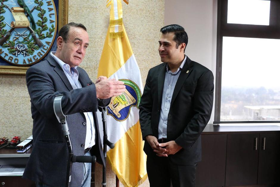 El alcalde de Mixco, Neto Bran acus&oacute; al presidente de ser parte del pacto de corruptos. (Foto: Archivo/Soy502)&nbsp;